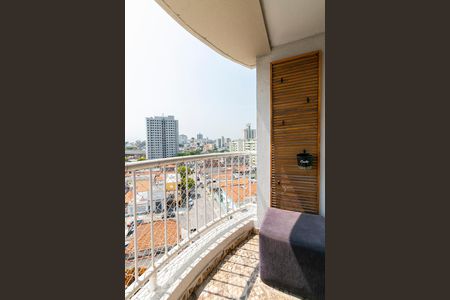 Varanda da Sala de apartamento para alugar com 2 quartos, 45m² em Chácara Califórnia, São Paulo