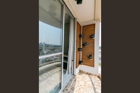 Varanda da Sala de apartamento para alugar com 2 quartos, 45m² em Chácara Califórnia, São Paulo