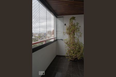 Varanda da Sala de apartamento à venda com 4 quartos, 196m² em Vila Bastos, Santo André