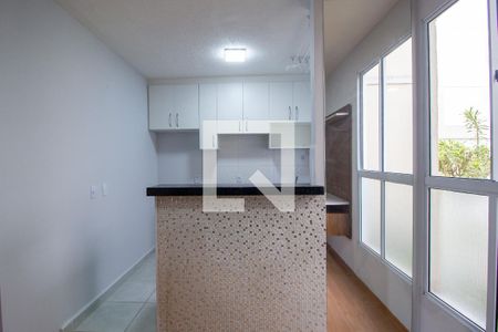 Cozinha de apartamento para alugar com 2 quartos, 40m² em Jardim Guarujá, Sorocaba