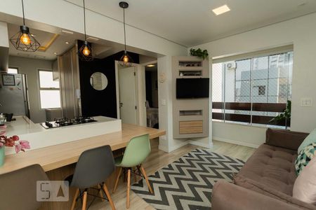 Sala de apartamento para alugar com 1 quarto, 40m² em Barra Funda, São Paulo