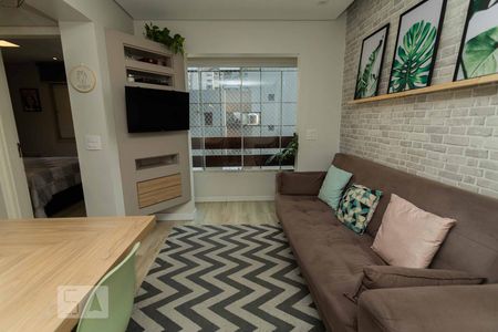 Sala de apartamento para alugar com 1 quarto, 40m² em Barra Funda, São Paulo