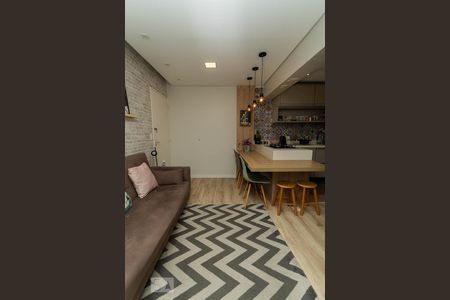 Sala de apartamento para alugar com 1 quarto, 40m² em Barra Funda, São Paulo
