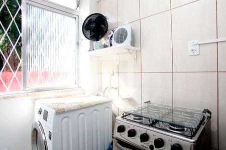 Studio à venda com 32m², 1 quarto e sem vagaCozinha + Área de Serviço