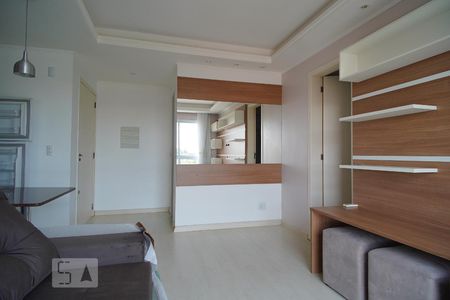 Sala de apartamento para alugar com 1 quarto, 40m² em Igara, Canoas