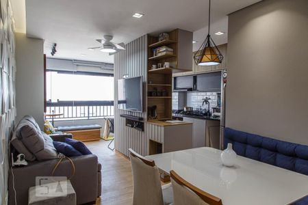 Sala de apartamento para alugar com 2 quartos, 57m² em Brás, São Paulo