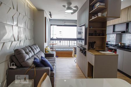 Sala de apartamento para alugar com 2 quartos, 57m² em Brás, São Paulo