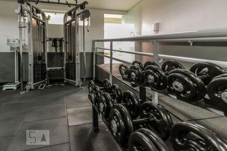Área comum - Academia de apartamento para alugar com 2 quartos, 100m² em Barra da Tijuca, Rio de Janeiro