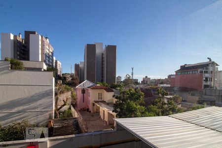 Vista da Sala de apartamento à venda com 3 quartos, 75m² em Menino Deus, Porto Alegre