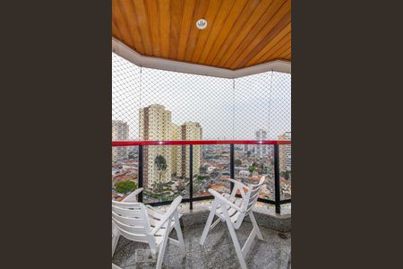 Varanda da Sala de apartamento à venda com 3 quartos, 108m² em Vila Carrão, São Paulo