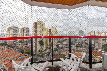 Varanda da Sala de apartamento à venda com 3 quartos, 108m² em Vila Carrão, São Paulo