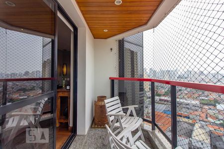 Varanda da Sala de apartamento à venda com 3 quartos, 108m² em Vila Carrão, São Paulo