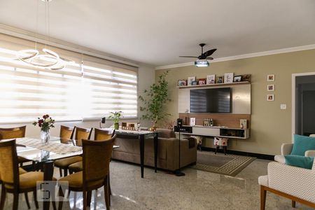 Sala de apartamento para alugar com 3 quartos, 170m² em Pompéia, Santos