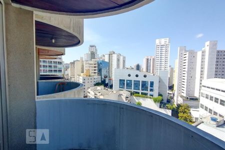 Apartamento para alugar com 36m², 1 quarto e 1 vaga Apartamento para alugar com 36m², 1 quarto e 1 vagaVaranda do quarto