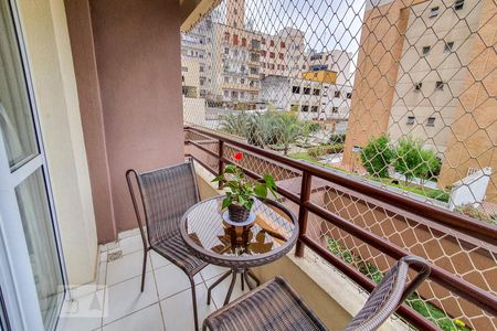 Varanda da Sala de apartamento à venda com 2 quartos, 52m² em Santa Cecilia, São Paulo