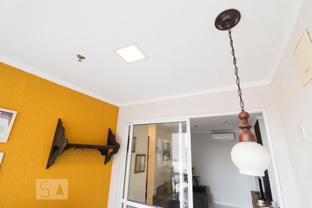 Apartamento para alugar com 54m², 2 quartos e 2 vagasDetalhe da varanda