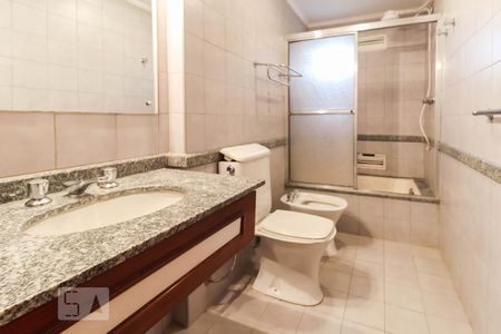 Banheiro da Suíte de apartamento à venda com 1 quarto, 78m² em Moema, São Paulo