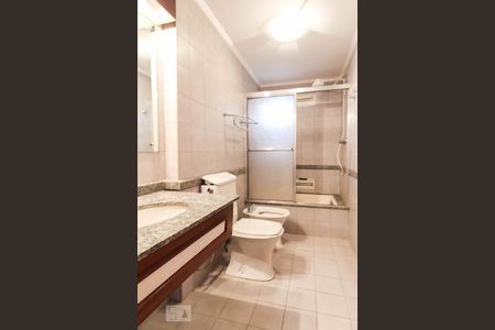 Banheiro da Suíte de apartamento à venda com 1 quarto, 78m² em Moema, São Paulo