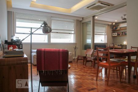 Sala de apartamento à venda com 3 quartos, 100m² em Leblon, Rio de Janeiro