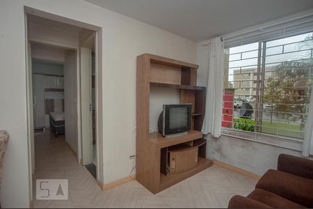 Sala de apartamento para alugar com 1 quarto, 36m² em Cidade Jardim, São José dos Pinhais