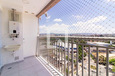 Varanda e Área de Serviço de apartamento à venda com 2 quartos, 48m² em Parque Industrial Tomas Edson, São Paulo