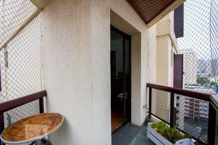 Apartamento à venda com 147m², 3 quartos e 2 vagasVaranda do quarto 1