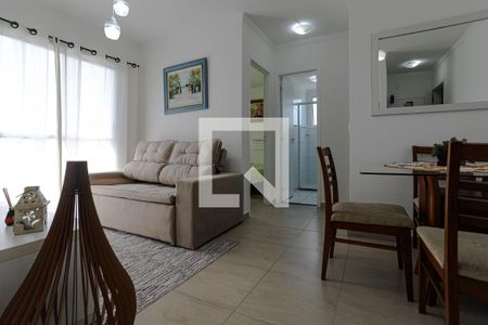 Sala de Estar de apartamento para alugar com 2 quartos, 45m² em Vila Mogilar, Mogi das Cruzes