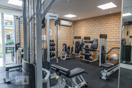 Apartamento para alugar com 52m², 1 quarto e 1 vaga Apartamento para alugar com 52m², 1 quarto e 1 vagaAcademia