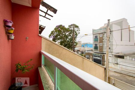 varanda de apartamento para alugar com 2 quartos, 56m² em Vila Bela Vista, Santo André
