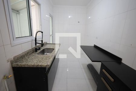 Cozinha de apartamento para alugar com 2 quartos, 56m² em Vila Bela Vista, Santo André