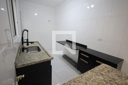 Cozinha de apartamento para alugar com 2 quartos, 56m² em Vila Bela Vista, Santo André