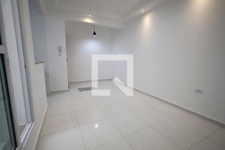Sala de apartamento para alugar com 2 quartos, 56m² em Vila Bela Vista, Santo André