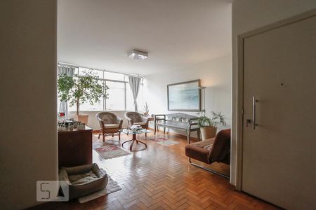 Sala de apartamento à venda com 3 quartos, 137m² em Pinheiros, São Paulo