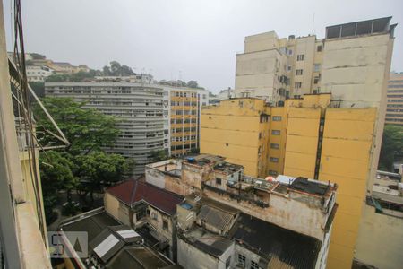 Vista da Sala de apartamento para alugar com 1 quarto, 40m² em Glória, Rio de Janeiro