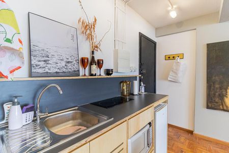 Studio à venda com 37m², 1 quarto e sem vaga Studio à venda com 37m², 1 quarto e sem vagaCozinha