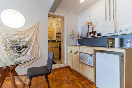Studio à venda com 37m², 1 quarto e sem vaga Studio à venda com 37m², 1 quarto e sem vagaCozinha