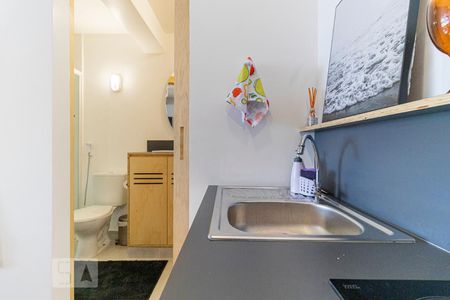 Studio à venda com 37m², 1 quarto e sem vaga Studio à venda com 37m², 1 quarto e sem vagaCozinha - Pia