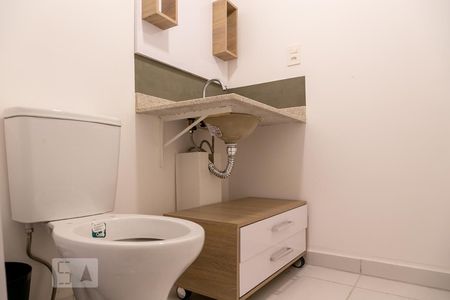 Studio à venda com 24m², 1 quarto e sem vaga Studio à venda com 24m², 1 quarto e sem vagaBanheiro