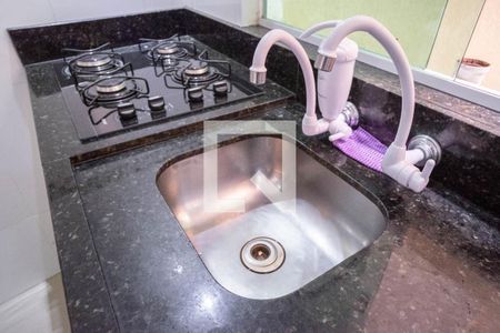 Sala/Cozinha de casa de condomínio à venda com 1 quarto, 53m² em Jardim Brasília (zona Leste), São Paulo