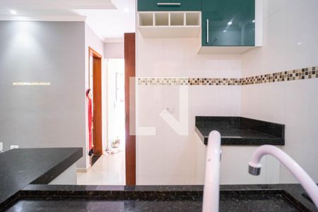 Sala/Cozinha de casa de condomínio à venda com 1 quarto, 53m² em Jardim Brasília (zona Leste), São Paulo