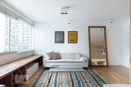 Sala de apartamento para alugar com 2 quartos, 110m² em Itaim Bibi, São Paulo