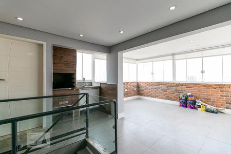 Cobertura - Sala de apartamento à venda com 3 quartos, 105m² em Tatuapé, São Paulo