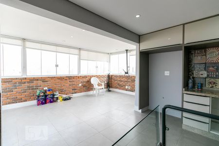 Cobertura - Sala de apartamento à venda com 3 quartos, 105m² em Tatuapé, São Paulo