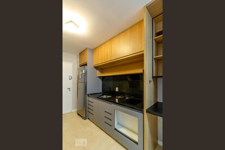 Studio à venda com 29m², 1 quarto e sem vagaCozinha