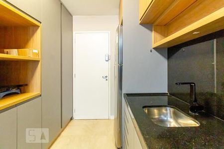 Studio à venda com 29m², 1 quarto e sem vagaCozinha