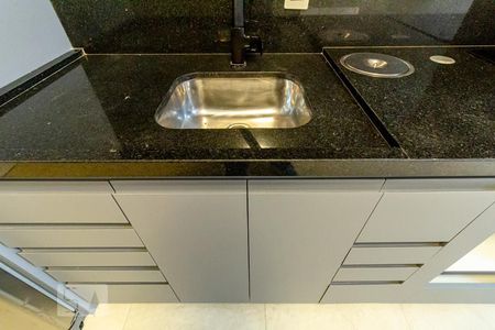 Studio à venda com 29m², 1 quarto e sem vagaCozinha