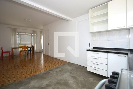 Sala e Cozinha Americana de apartamento à venda com 2 quartos, 99m² em Pinheiros, São Paulo