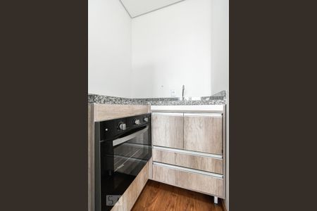 Cozinha de apartamento para alugar com 1 quarto, 29m² em Bela Vista, São Paulo