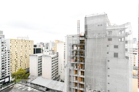 Varanda - Vista de apartamento para alugar com 1 quarto, 29m² em Bela Vista, São Paulo