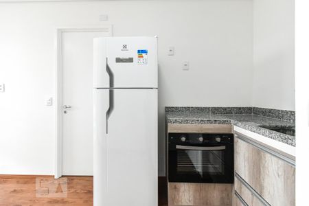 Cozinha de apartamento para alugar com 1 quarto, 29m² em Bela Vista, São Paulo